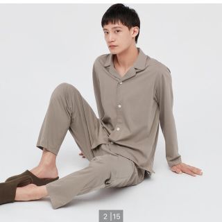 ユニクロ(UNIQLO)のエアリズムコットンパジャマ 4XL(その他)