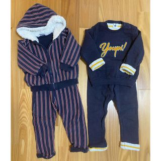 プチバトー(PETIT BATEAU)のPETIT BATEAU セットアップ☆2セット(その他)