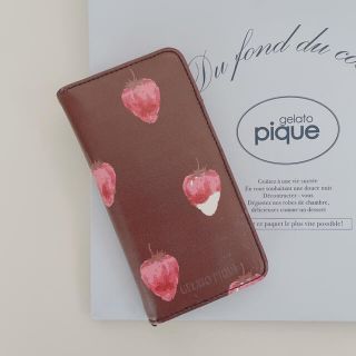 ジェラートピケ(gelato pique)の♡ジェラートピケ♡バレンタイン限定イチゴのアイフォンケース♡(iPhoneケース)