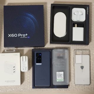 アンドロイド(ANDROID)のvivo X60t Pro+　8GB/128GB　おまけ付き(スマートフォン本体)