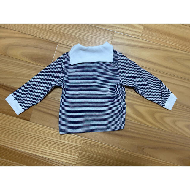 PETIT BATEAU(プチバトー)のPETIT BATEAU☆ロンT&カーデのセット売り！ キッズ/ベビー/マタニティのベビー服(~85cm)(シャツ/カットソー)の商品写真