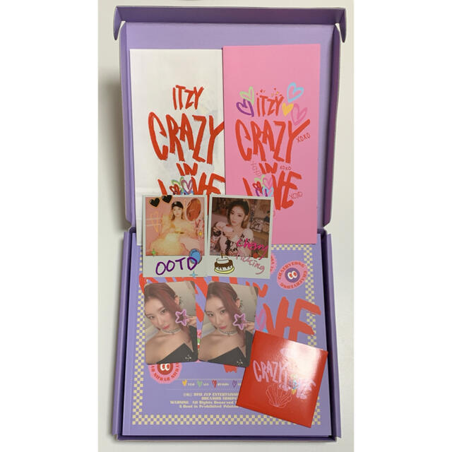 crazy in love "ITZY" ver. エンタメ/ホビーのCD(K-POP/アジア)の商品写真