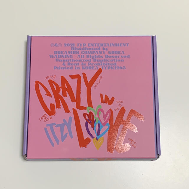 crazy in love "ITZY" ver. エンタメ/ホビーのCD(K-POP/アジア)の商品写真