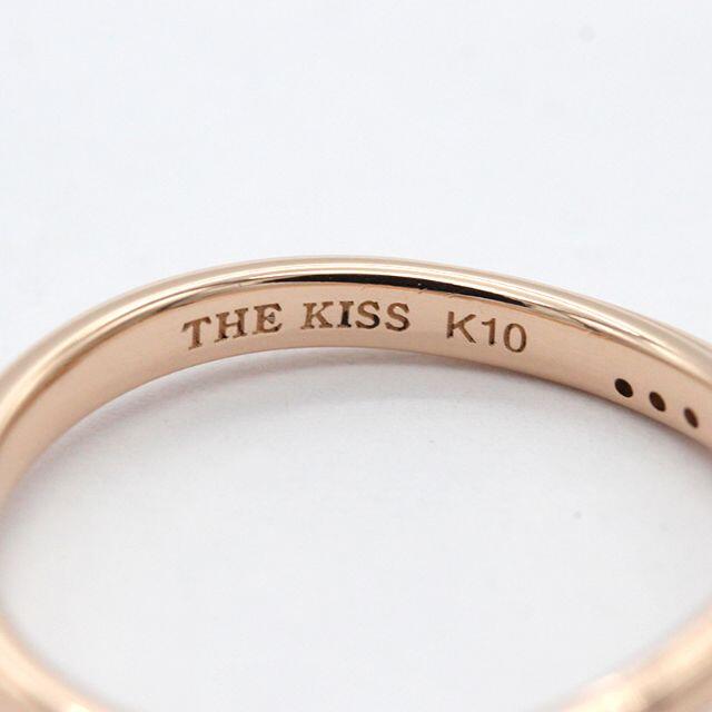 THE KISS(ザキッス)の展示未使用品 ザ キッス ゴールド ダイヤモンド リング U00432  レディースのアクセサリー(リング(指輪))の商品写真