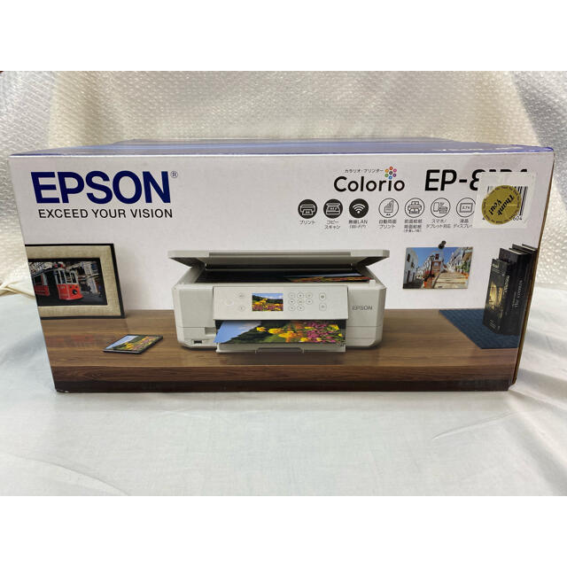 【日本限定モデル】  エプソン - EPSON ホームプリンター ☆未使用・動作確認済み☆  EP-813A  PC周辺機器