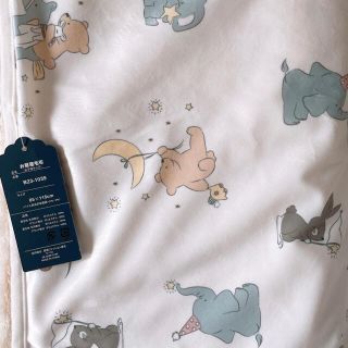 フタフタ(futafuta)のcottoli  コトリ　アニマル　お昼寝毛布　新品未使用　バースデイ(毛布)