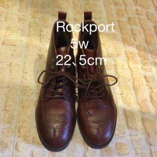 ロックポート(ROCKPORT)の*値下げ ¥9500→¥6400  ROCKPORT レザーブーツ(ブーツ)