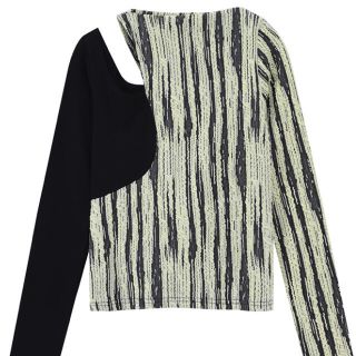 アメリヴィンテージ(Ameri VINTAGE)のLayered design tops(カットソー(長袖/七分))