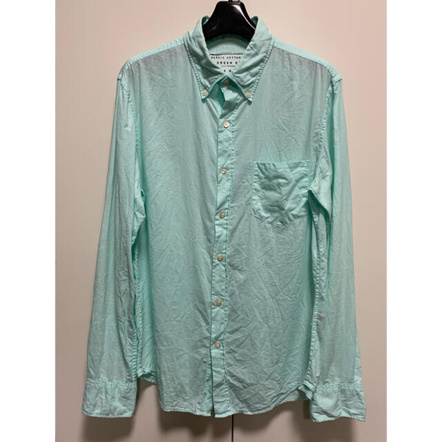 WAXMAN BROTHERS/ワックスマンブラザーズ】シャツ グリーン 美品