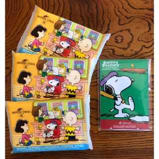 スヌーピー(SNOOPY)のスヌーピー ポケットティッシュとメモ帳(キャラクターグッズ)