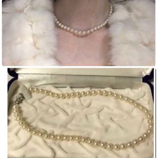 あこや真珠 ネックレス ⚪️7㎜ silver アンティーク www ...