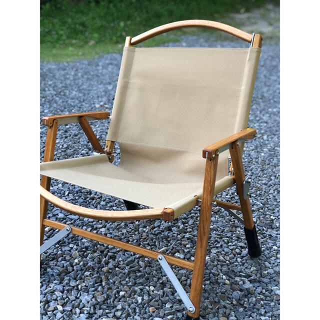 ハイバック】マイスターシート カーキカーミットチェア 倉敷帆布8号
