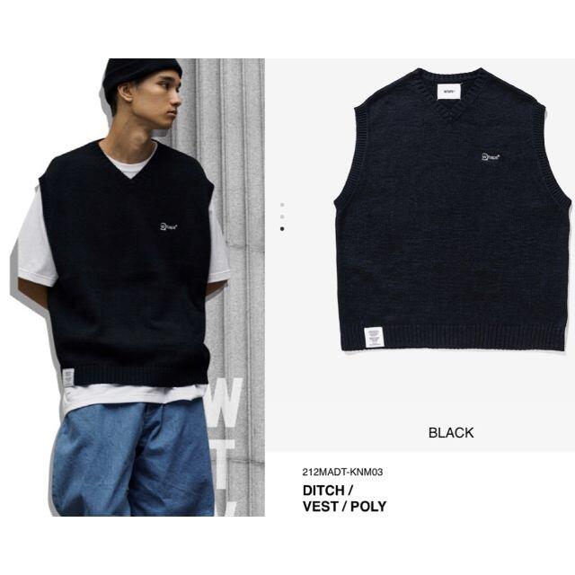 W)taps(ダブルタップス)のL 21AW WTAPS DITCH / VEST / POLY メンズのトップス(ベスト)の商品写真