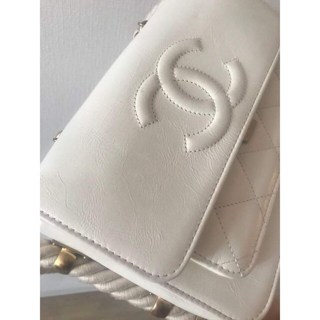 CHANEL(シャネル)のCHANEL EN VOGUE FLAP BAG クルーズ　ロープ　バッグ レディースのバッグ(ショルダーバッグ)の商品写真