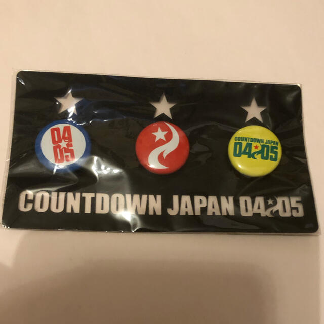 カウントダウンジャパン　缶バッジ チケットの音楽(音楽フェス)の商品写真