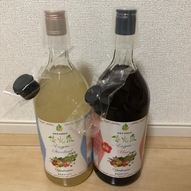 優光泉 1200ml 梅&スタンダード 2本セット エリカ健康道場 酵素ドリンク