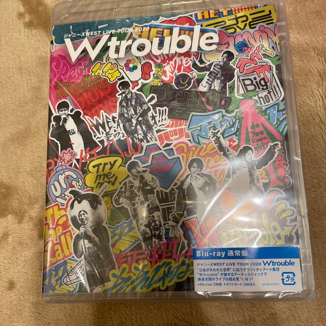 ジャニーズWEST(ジャニーズウエスト)のジャニーズWEST　LIVE　TOUR　2020　W　trouble Blu-r エンタメ/ホビーのDVD/ブルーレイ(ミュージック)の商品写真