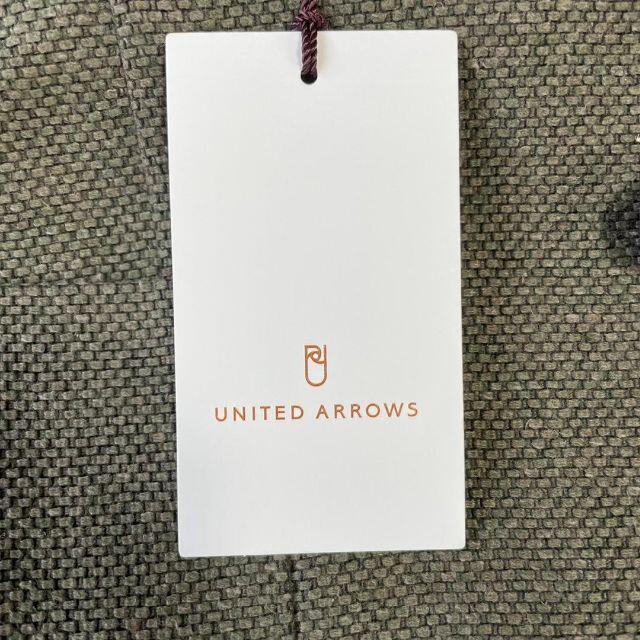 UNITED ARROWS green label relaxing(ユナイテッドアローズグリーンレーベルリラクシング)の【新品未使用】ユナイテッドアローズ　シルクジャケット　ダークグリーン メンズのジャケット/アウター(テーラードジャケット)の商品写真