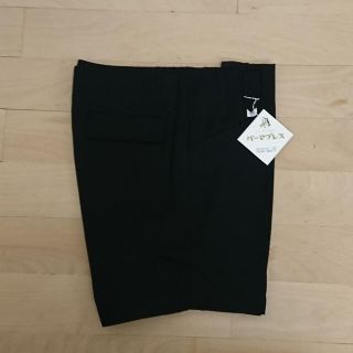 新品　短パン　ズボン　制服　サイズ140 黒　冬用(パンツ/スパッツ)
