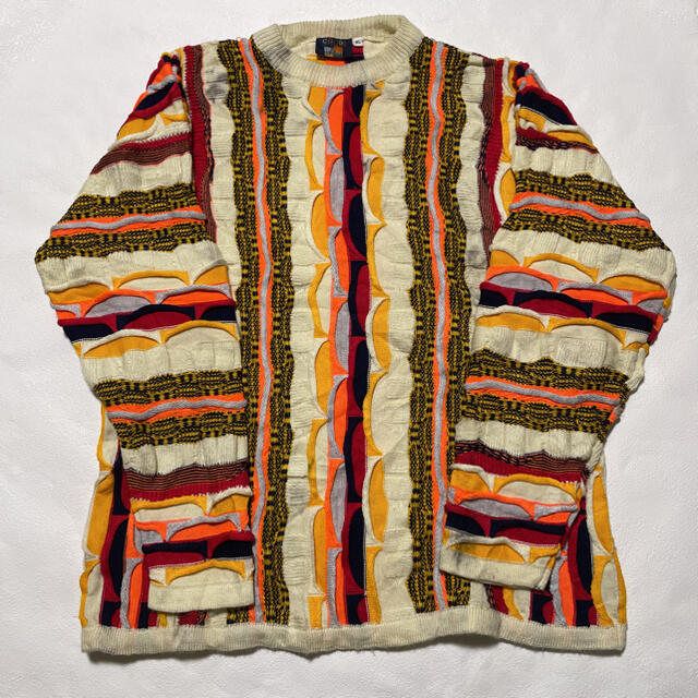 coogi クージーニットセーターカーディガンSサイズ　90sビンテージ