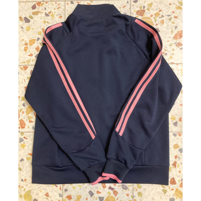 adidas(アディダス)のアディダス　ジャージ上　150cm キッズ/ベビー/マタニティのキッズ服女の子用(90cm~)(ジャケット/上着)の商品写真