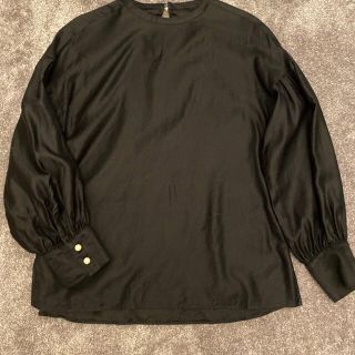 ユナイテッドアローズ(UNITED ARROWS)のユナイテッドアローズ　ブラック　パール　ブラウス(シャツ/ブラウス(長袖/七分))