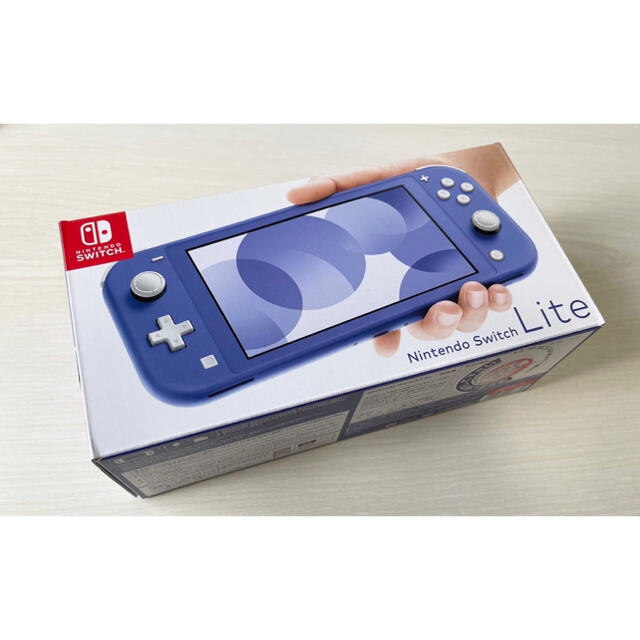 新品・未使用 Nintendo Switch Lite ブルー スイッチライト g7PkqV618V