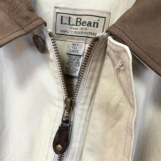 L.L.Bean - LLBean エルエルビーン 襟レザージャケットの通販 by ...