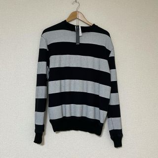 サンローラン(Saint Laurent)のAmiri Stripe Print Crew Sサイズ　アミリ(スウェット)