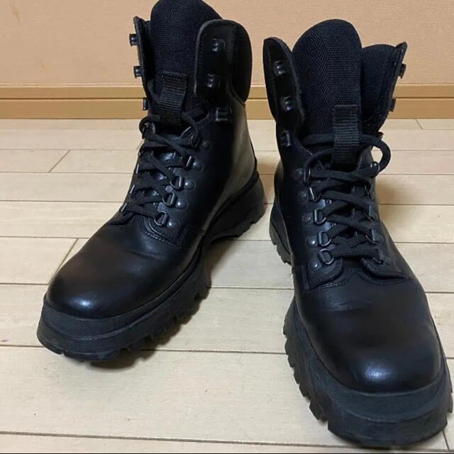 PRADA(プラダ)のPRADA プラダ　Leather Lace Up Boots メンズの靴/シューズ(ブーツ)の商品写真