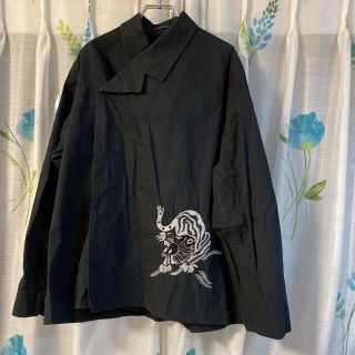 ヨウジヤマモト(Yohji Yamamoto)のヨウジヤマモト       虎刺繍   着物変形ジャケット(テーラードジャケット)