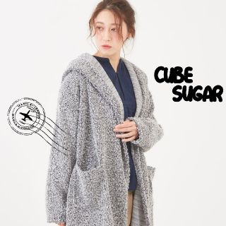 キューブシュガー(CUBE SUGAR)のお値下げ★未使用★ CUBE SUGAR ★ シンプルなアウター(その他)