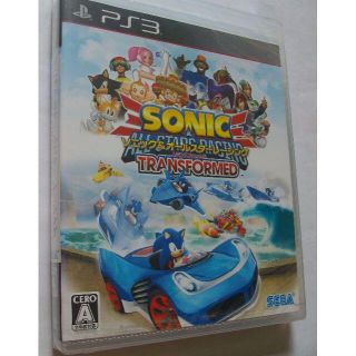 新品 PS3 ソニック＆オールスターレーシング TRANSFORMED(家庭用ゲームソフト)