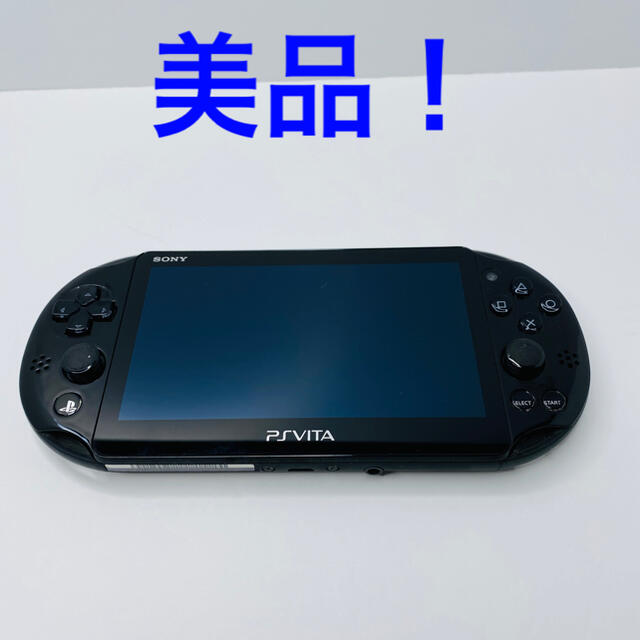 ☆画面傷無し☆PSVita PCH-2000 ZA11 SONY ブラック 本体