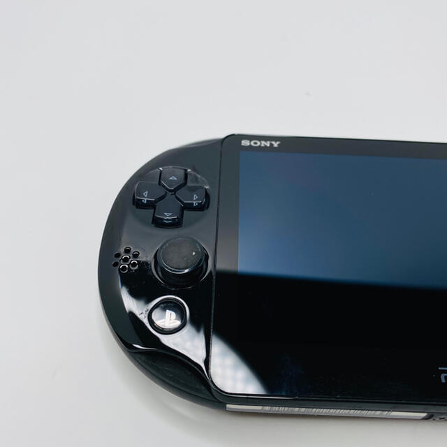 SONY psvita 本体 PCH-2000 ZA11 ブラック　美品 6