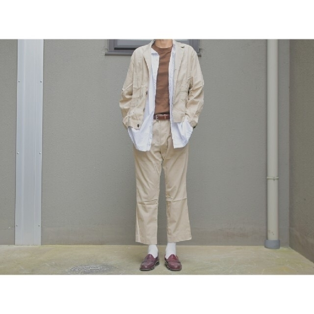 [URU]Cotton Short Jacket & Eazy Pants