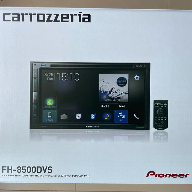 Pioneer(パイオニア)のFH-8500DVS 未使用品 +オマケのドラレコ付き 自動車/バイクの自動車(カーオーディオ)の商品写真