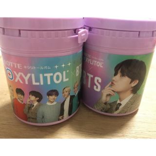 BTS ロッテ キシリトール コラボ ボトル ガム    V BTSセット(アイドルグッズ)