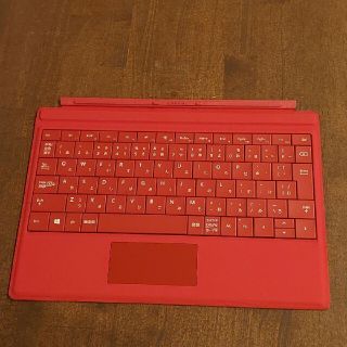 マイクロソフト(Microsoft)のSurface type cover Red model 1654(PC周辺機器)