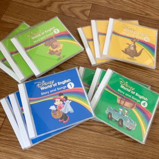 ディズニー(Disney)の最新版　story and songs CD(キッズ/ファミリー)