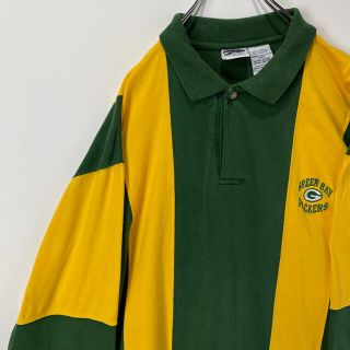 グリーンベイ　パッカーズ　ラガーシャツ　Green Bay Packers(ポロシャツ)