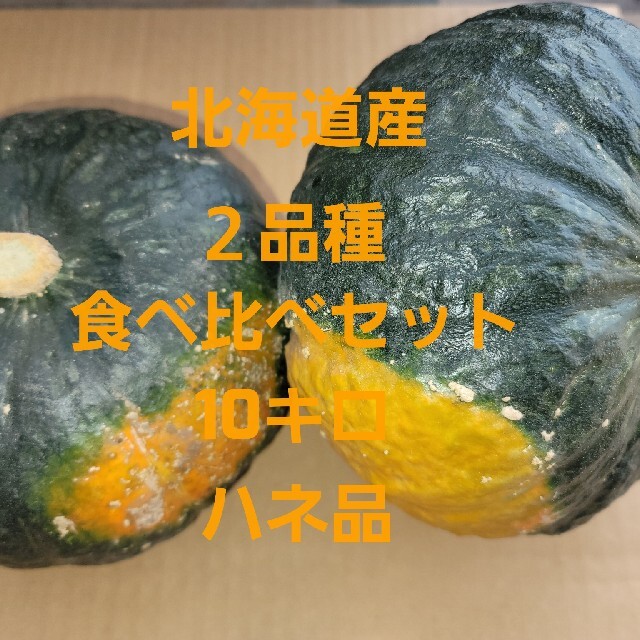 かぼちゃ(２品種食べ比べセット) 食品/飲料/酒の食品(野菜)の商品写真