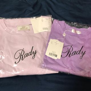 レディー(Rady)の新品タグ付き⭐︎Tシャツ親子お揃い(Tシャツ(半袖/袖なし))