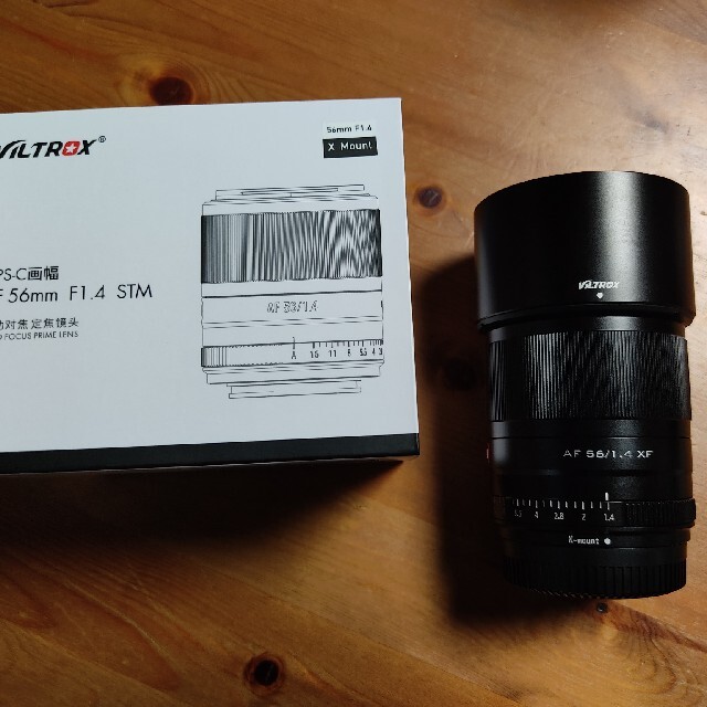 カメラviltrox 56mm F1.4  フジxマウント用 美品