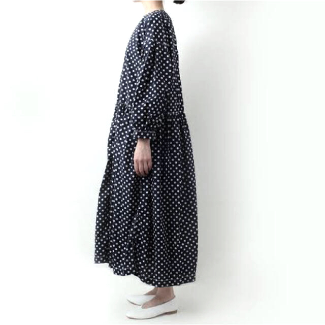 tricot COMME des GARCONS ドット柄ロングワンピースヨウジヤマモト