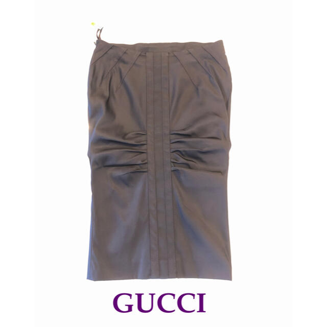 処分セール 美品 GUCCI グッチ タイトスカート ブラウン パープル 処分セール 美品 GUCCI グッチ タイトスカート ブラウン パープル
