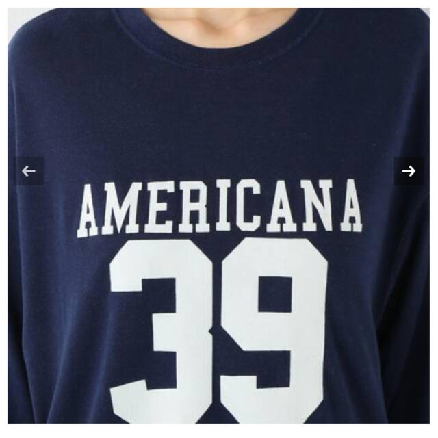 L'Appartement 【Americana】Football T-sh 5