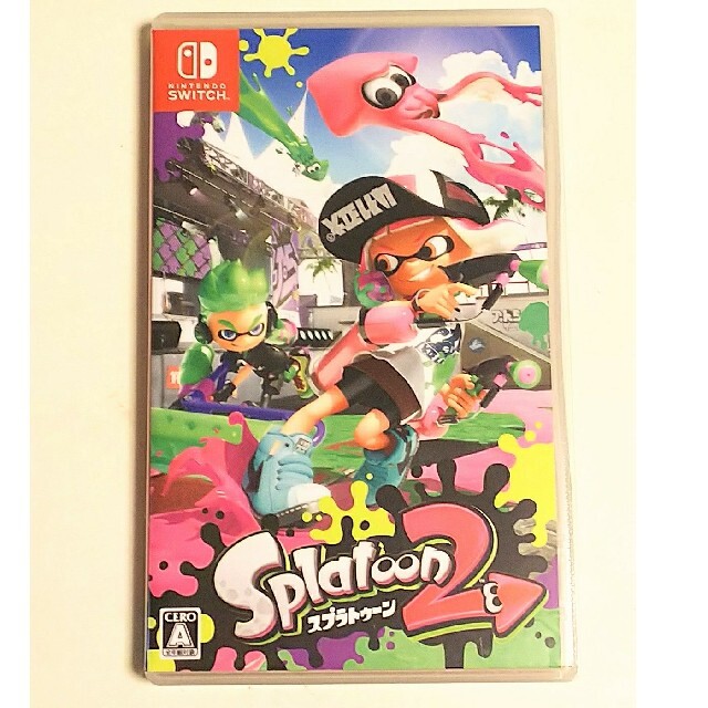 switchソフト　スプラトゥーン2