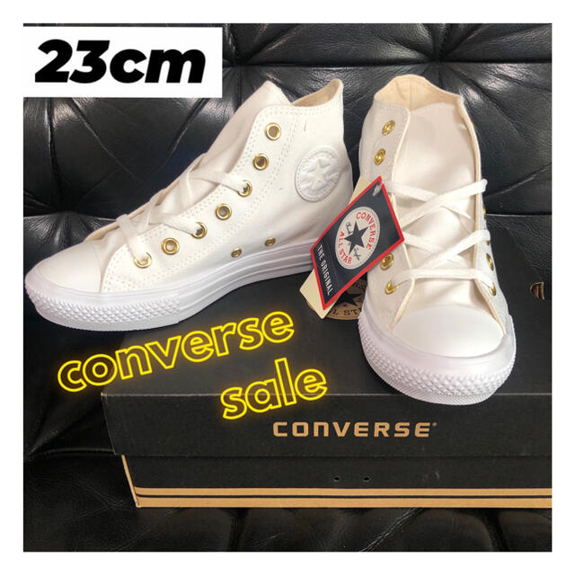 CONVERSE(コンバース)の[再入荷]CONVERSE白23cm レディースの靴/シューズ(スニーカー)の商品写真