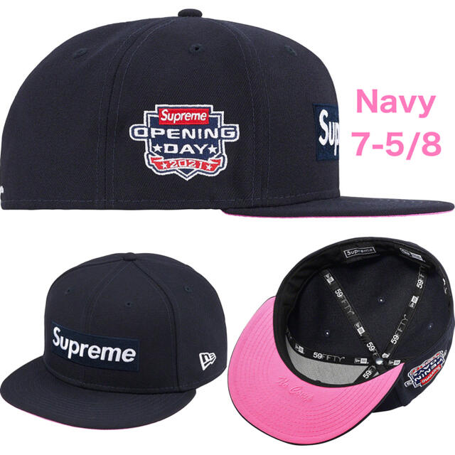 Supreme No Comp Box Logo New Era Navy 紺新品未使用